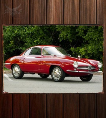 Металлическая табличка Alfa Romeo Giulietta Sprint Speciale (101) 009